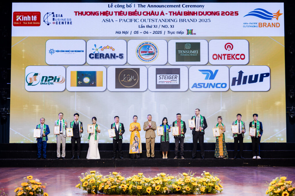 Ontekco nhận giải thưởng TOP 100 châu Á – Thái Bình Dương